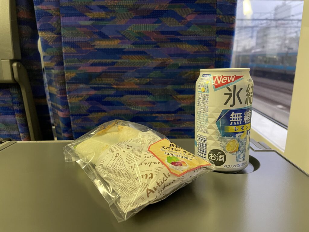 グリーン車晩酌